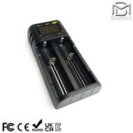 Intelligent Battery Charger 2-Slot for 18650 Bluemax-power® (bmp-typec-charger)