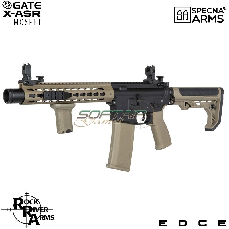 Fucile elettrico SA-E07 RRA M4 Noveske keymod carbine Edge™ HALF TAN Specna Arms® (spe-01-033908)
