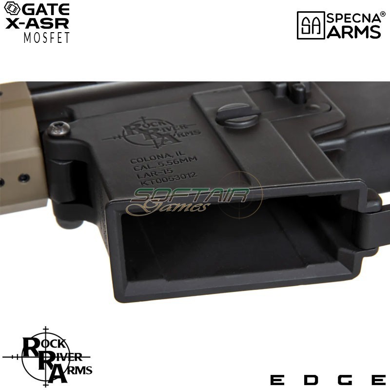 Electric rifle SA-E07 RRA M4 Noveske keymod carbine Edge™ HALF TAN Specna Arms® (spe-01-033908)