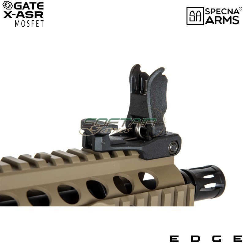 Electric Rifle SA-E06-H Edge™ M4 Carbine HALF TAN Heavy Ops Stock Specna Arms® (spe-01-033906)