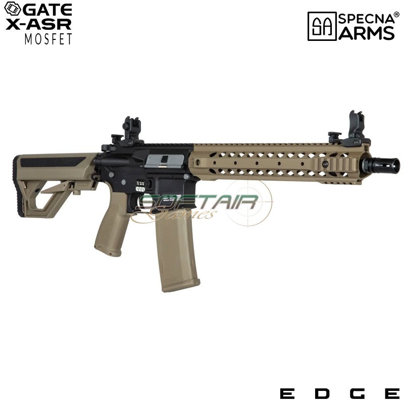Fucile Elettrico SA-E06-H Edge™ M4 Carbine HALF TAN Heavy Ops Stock Specna Arms® (spe-01-033906)