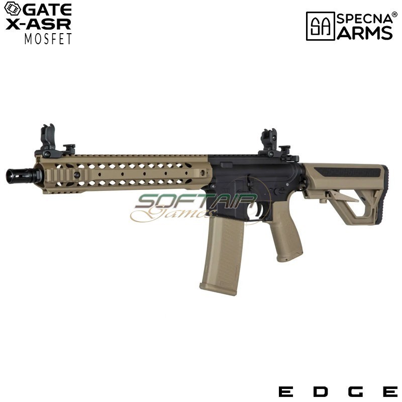 Fucile Elettrico SA-E06-H Edge™ M4 Carbine HALF TAN Heavy Ops Stock Specna Arms® (spe-01-033906)