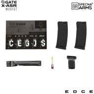 Fucile Elettrico SA-E06-H Edge™ M4 Carbine BLACK Heavy Ops Stock Specna Arms® (spe-01-033905)