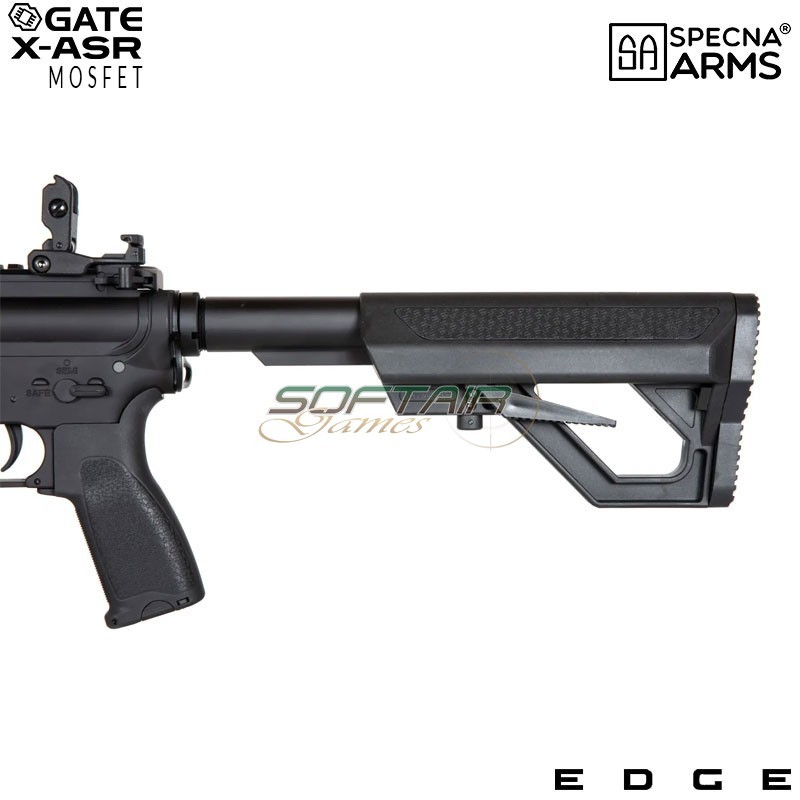 Fucile Elettrico SA-E06-H Edge™ M4 Carbine BLACK Heavy Ops Stock Specna Arms® (spe-01-033905)