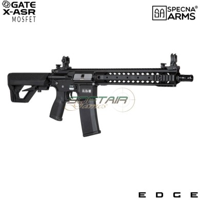 Electric Rifle SA-E06-H Edge™ M4 Carbine BLACK Heavy Ops Stock Specna Arms® (spe-01-033905)