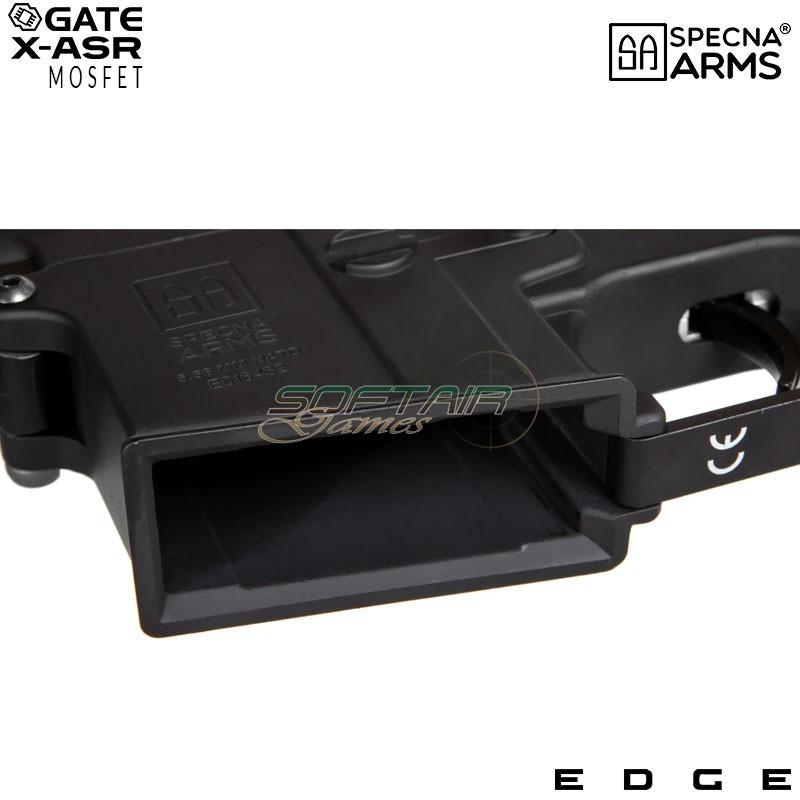 Fucile Elettrico SA-E06-H Edge™ M4 Carbine BLACK Heavy Ops Stock Specna Arms® (spe-01-033905)