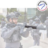 Mk18 DD Style 10.5" Rail system LC DARK EARTH per AEG / GBB / PTW Airsoft Artisan (aa-ras-16-de)