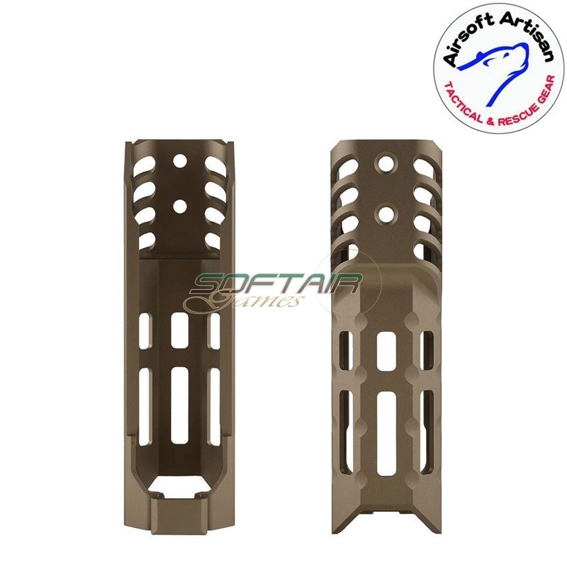 Handguard kit 6" LC DARK EARTH per Sig MCX Airsoft Artisan (aa-mcx-05-de)