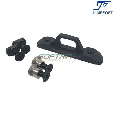 Anello cinghia HK Style NERO LC/Keymod JJ Airsoft (ja-2979-bk)
