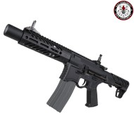 Fucile Elettrico Aeg FULL METAL SBR8 7" Suppressor NERO Emg Seekins Precision G&G (gg-sbr8-7)