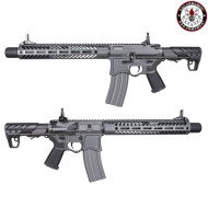 Aeg Electric Rifle FULL METAL SBR8 12" Suppressor GREY Emg Seekins Precision G&G (gg-sbr8g-12)