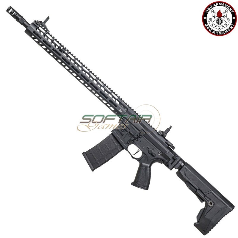 Aeg Electric Rifle CM16 SRF 16" NERO G&G (gg-cm16-srf16)