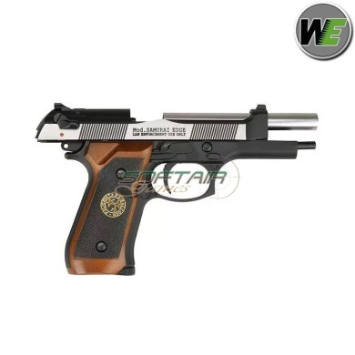 Gas Gbb Pistol M92 Samurai Edge Biohazard BLACK We (we-w2058/002683)