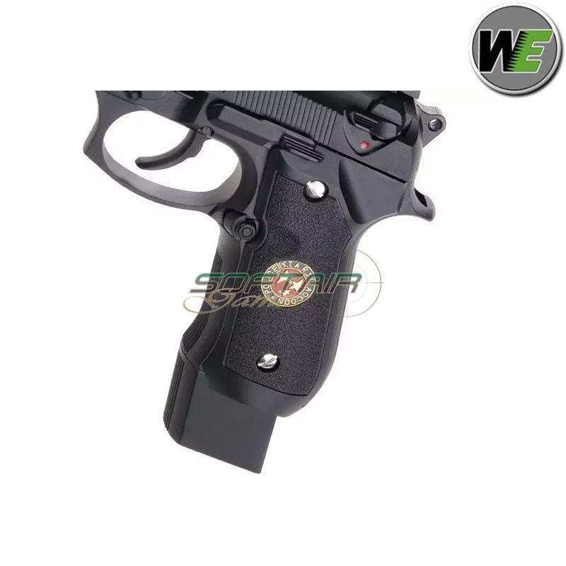 Pistola a GAS Barry Burton Samurai edge M9 GBB Matte Black We (we-500654/003632)