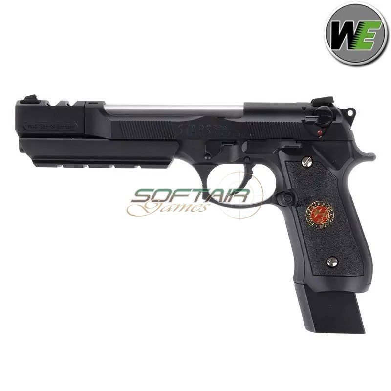 Pistola a GAS Barry Burton Samurai edge M9 GBB Full Auto Black We (we-02-003631)
