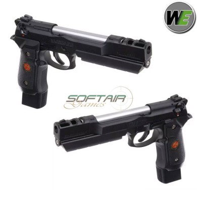 GAS pistol Barry Burton Samurai edge M9 GBB Full Auto Black We (we-02-003631)
