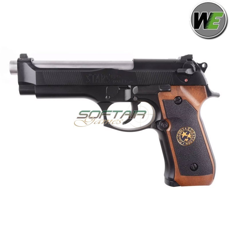 Pistola a GAS Samurai Edge Standard M9 V.2 Full Auto BLACK We (we-02-017094)