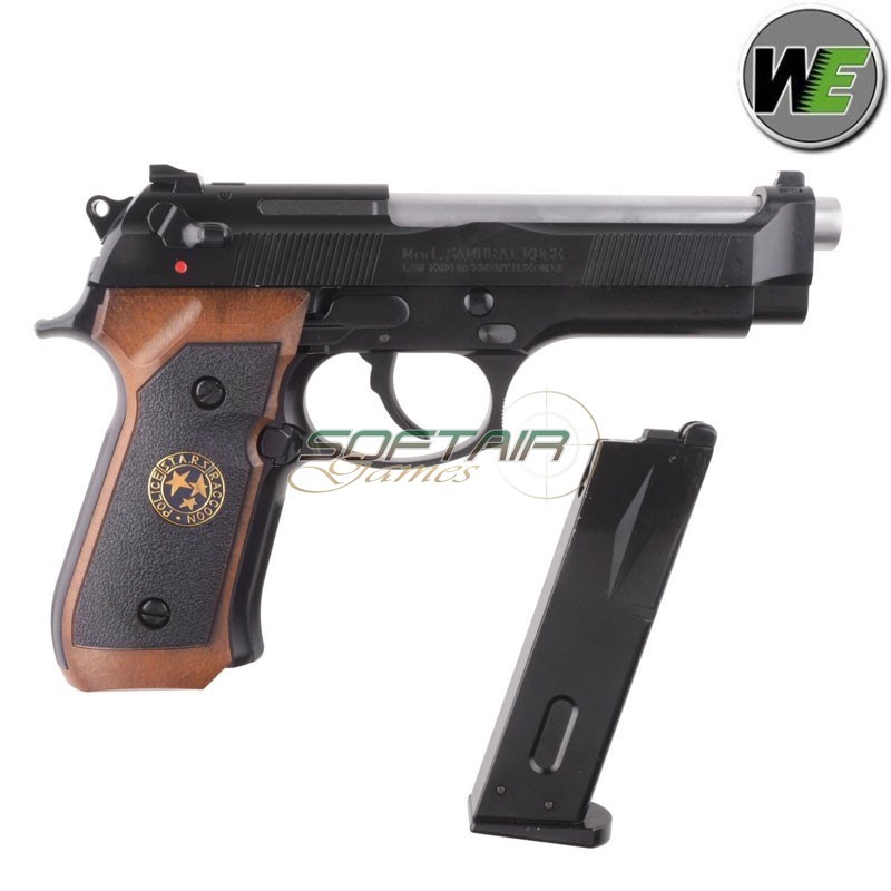 Pistola a GAS Samurai Edge Standard M9 V.2 Full Auto BLACK We (we-02-017094)