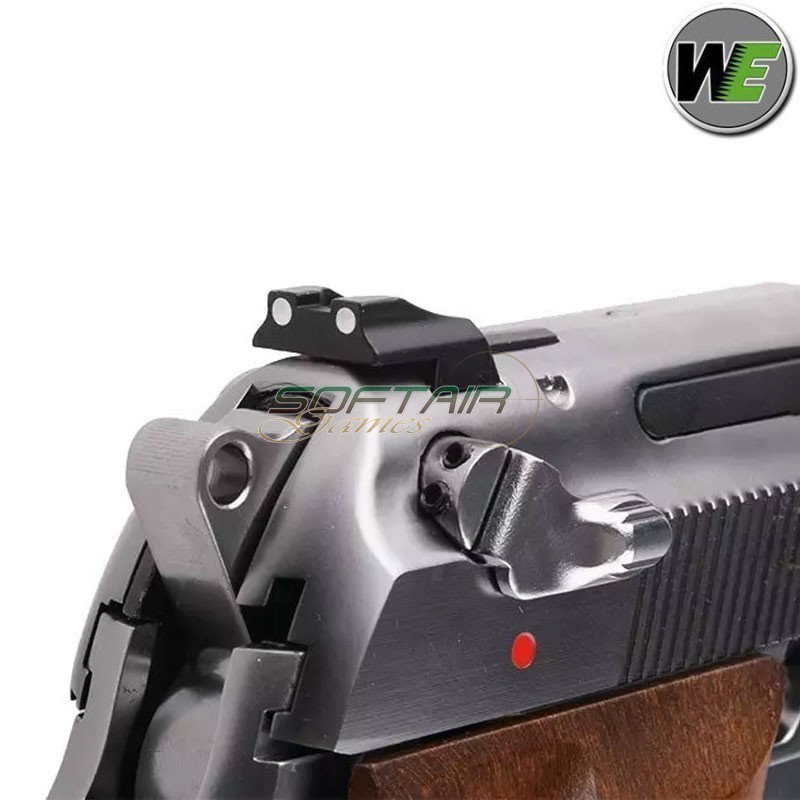 Pistola a GAS Samurai Edge Standard M9 V.2 Full Auto SILVER We (we-02-017095)