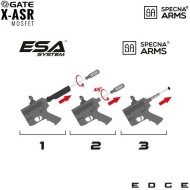 Electric Rifle SA-E23 Edge™ Mk urg cqb style Carbine Replica CHAOS BRONZE Specna Arms® (spe-01-030748)