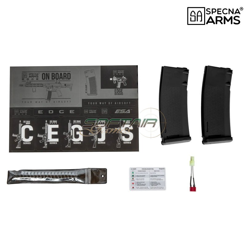 Electric Rifle SA-E23 Edge™ Mk urg cqb style Carbine Replica CHAOS BRONZE Specna Arms® (spe-01-030748)