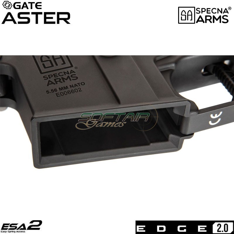 Electric rifle SA-E23 Mk urg cqb style carbine Edge 2.0™ BLACK Specna Arms® (spe-01-030874)