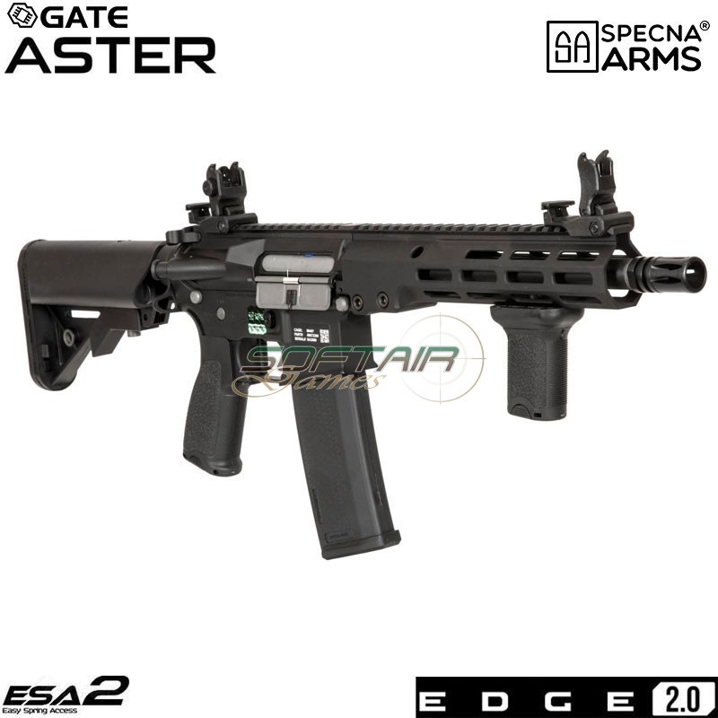 Electric rifle SA-E23 Mk urg cqb style carbine Edge 2.0™ BLACK Specna Arms® (spe-01-030874)