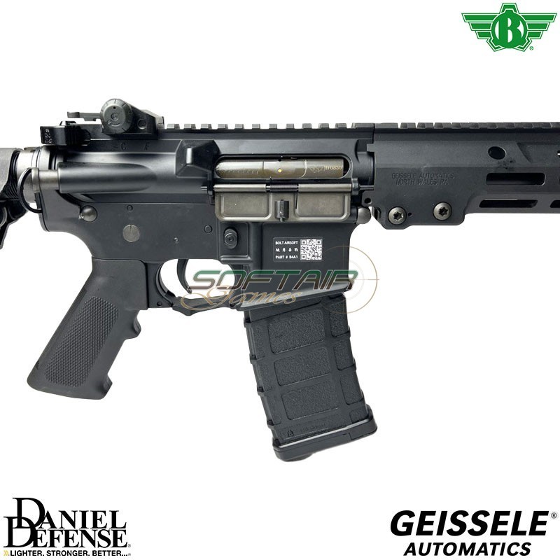 Fucile elettrico 5.0 BRSS MK16 B4 9" URG-U NERO calcio CRANE Bolt (bolt-b4urg-u9-bk)