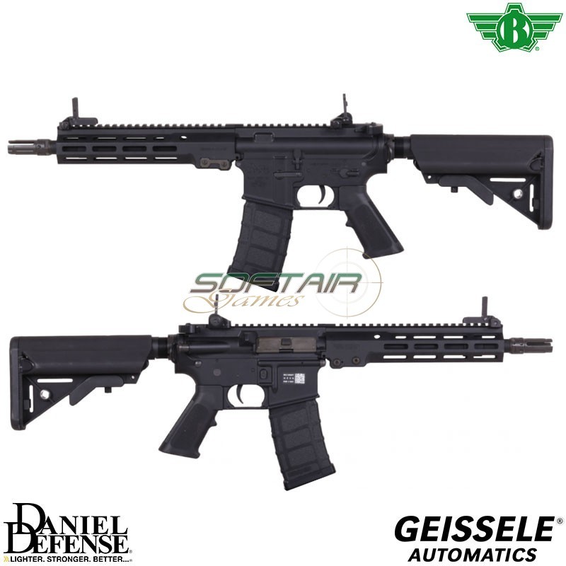 Fucile elettrico 5.0 BRSS MK16 B4 9" URG-U NERO calcio CRANE Bolt (bolt-b4urg-u9-bk)