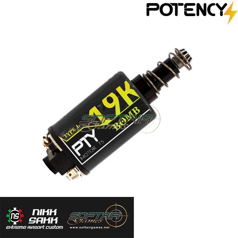 Motore albero lungo 19k Bomb™ ns/sg potency® (pty-l19k)