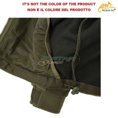 Giacca in pile mod. CLASSIC ARMY Olive Green/Black Helikon-tex® (ht-bl-caf-fl-16)