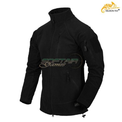 Giacca in pile mod. ALPHA TACTICAL Black Helikon-tex® (ht-bl-alt-fg-01)