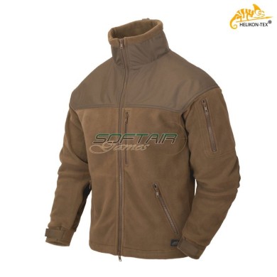 Giacca in pile mod. CLASSIC ARMY Coyote Helikon-tex® (ht-bl-caf-fl-11)