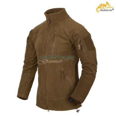 Giacca in pile mod. ALPHA TACTICAL Coyote Helikon-tex® (ht-bl-alt-fg-11)