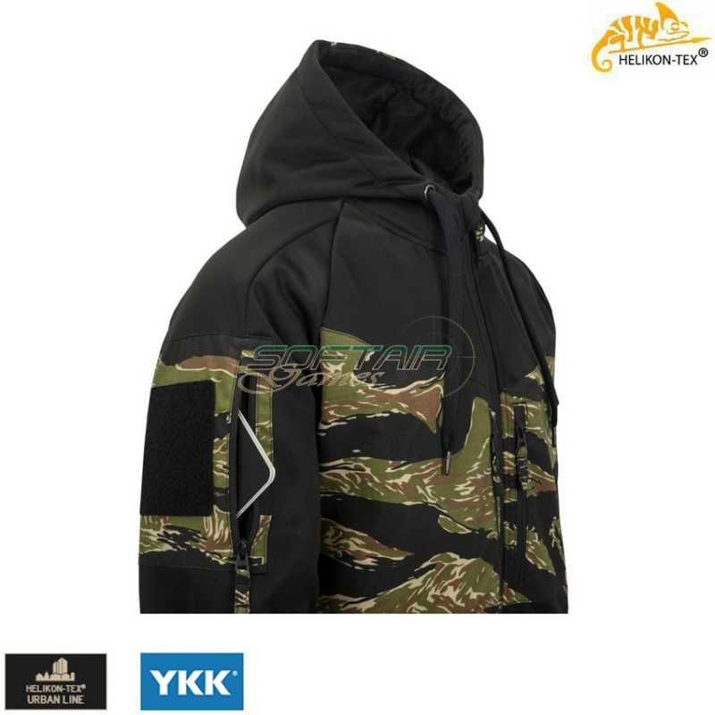 ROGUE Hoodie FullZip Black/MultiCam® Black Helikon-tex® (ht-bl-rhf-po-010ca)