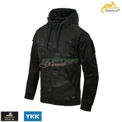 ROGUE Hoodie FullZip Black/MultiCam® Black Helikon-tex® (ht-bl-rhf-po-010ca)