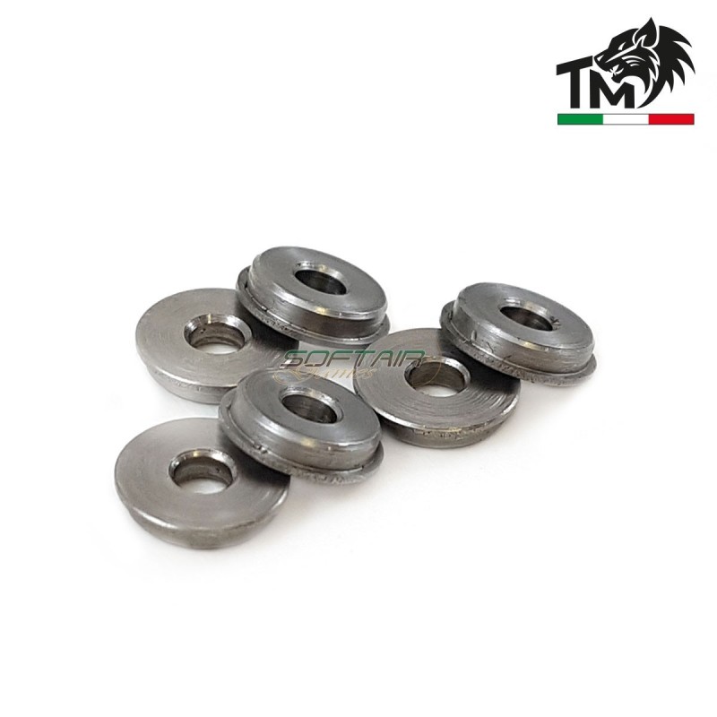 Boccole INOX 8.00mm a basso profilo TopMax (tmbc08nx/bp)