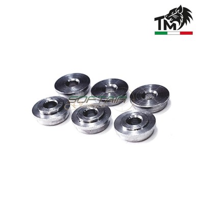 Boccole INOX 8.00mm A.L.P.H.A. EVO! a basso profilo TopMax (tmbc08nx/bpa)