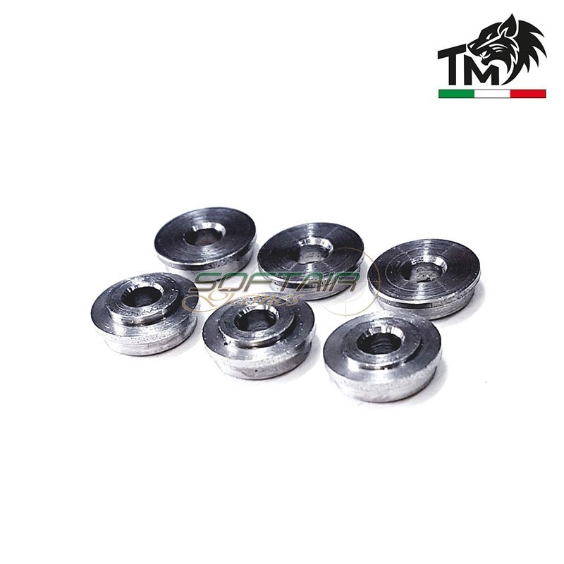 Boccole INOX 8.00mm A.L.P.H.A. EVO! a basso profilo TopMax (tmbc08nx/bpa)