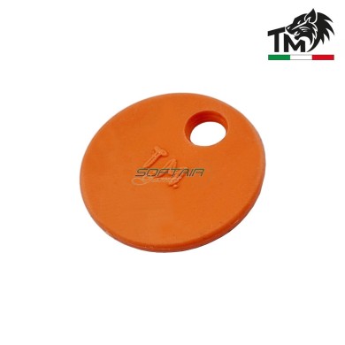 ORANGE PAD for UMAREX/VFC MP7 AEG gen1/gen2 cylinder head TopMax (tmpadmp7)