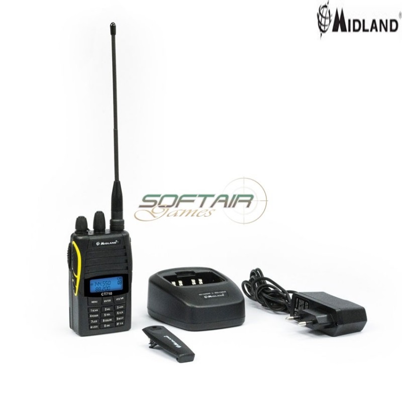 Radio Ct710 Dual Band Vhf/uhf Midland (cod.c1049)