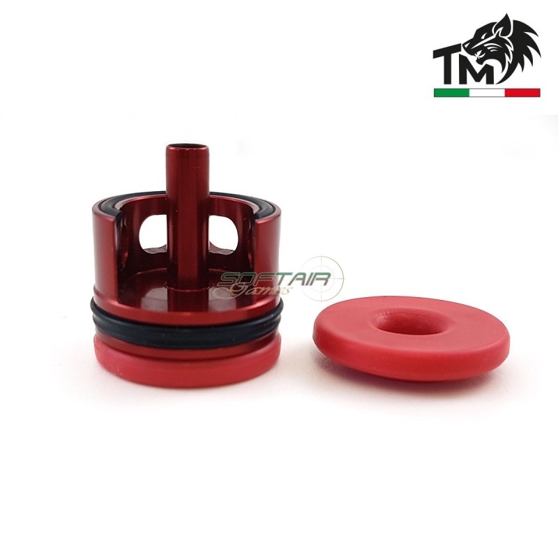 ERGAL CNC cylinder head with CHERRY PAD TopMax (tmmv2c)