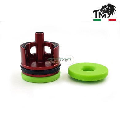 ERGAL CNC cylinder head with GREEN PAD TopMax (tmmv2g)