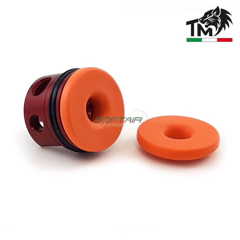 ERGAL CNC cylinder head with ORANGE PAD TopMax (tcmmv2o)