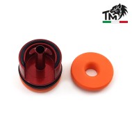 ERGAL CNC cylinder head with ORANGE PAD TopMax (tcmmv2o)