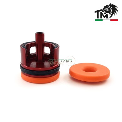 ERGAL CNC cylinder head with ORANGE PAD TopMax (tcmmv2o)