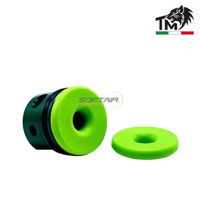 Testa cilindro in ERGAL per SRE con PAD GREEN TopMax (tcmmv2g-sre)
