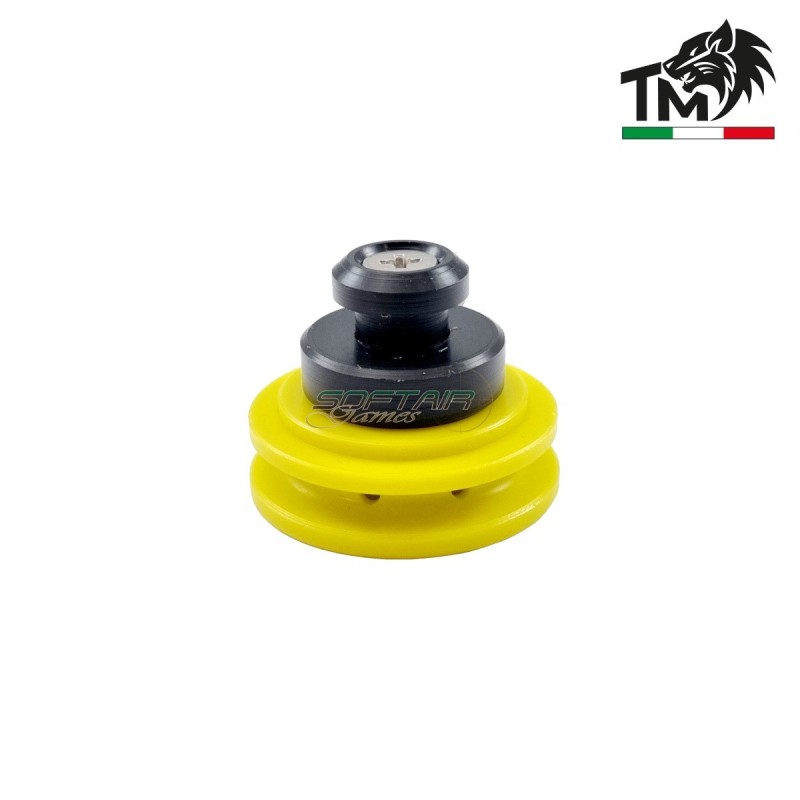 DELRIN SUNPOWER piston head with radial holes for UMAREX/VFC MP7 AEG gen1/gen2 TopMax (tpmp7d)