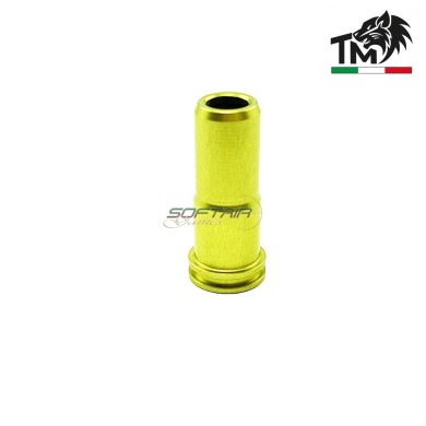 Spingipallino 21.05mm in ERGAL con O-RING per serie M4 GIALLO TopMax (spm4e2105)