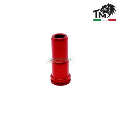 Spingipallino 21.10mm in ERGAL con O-RING per serie M4 ROSSO TopMax (spm4e2110)